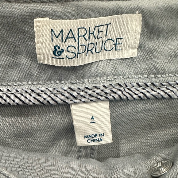 Market & Spruce Gray Shorts NWT - Picture 3 of 3